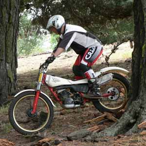 Spencerville Classic Trials, Andy Beale. Yamaha TY